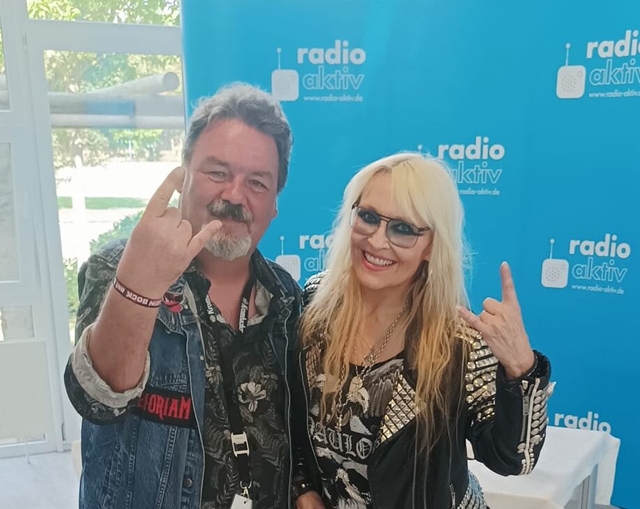 Gerd Siepmann bei radio aktiv mit Doro Pesch