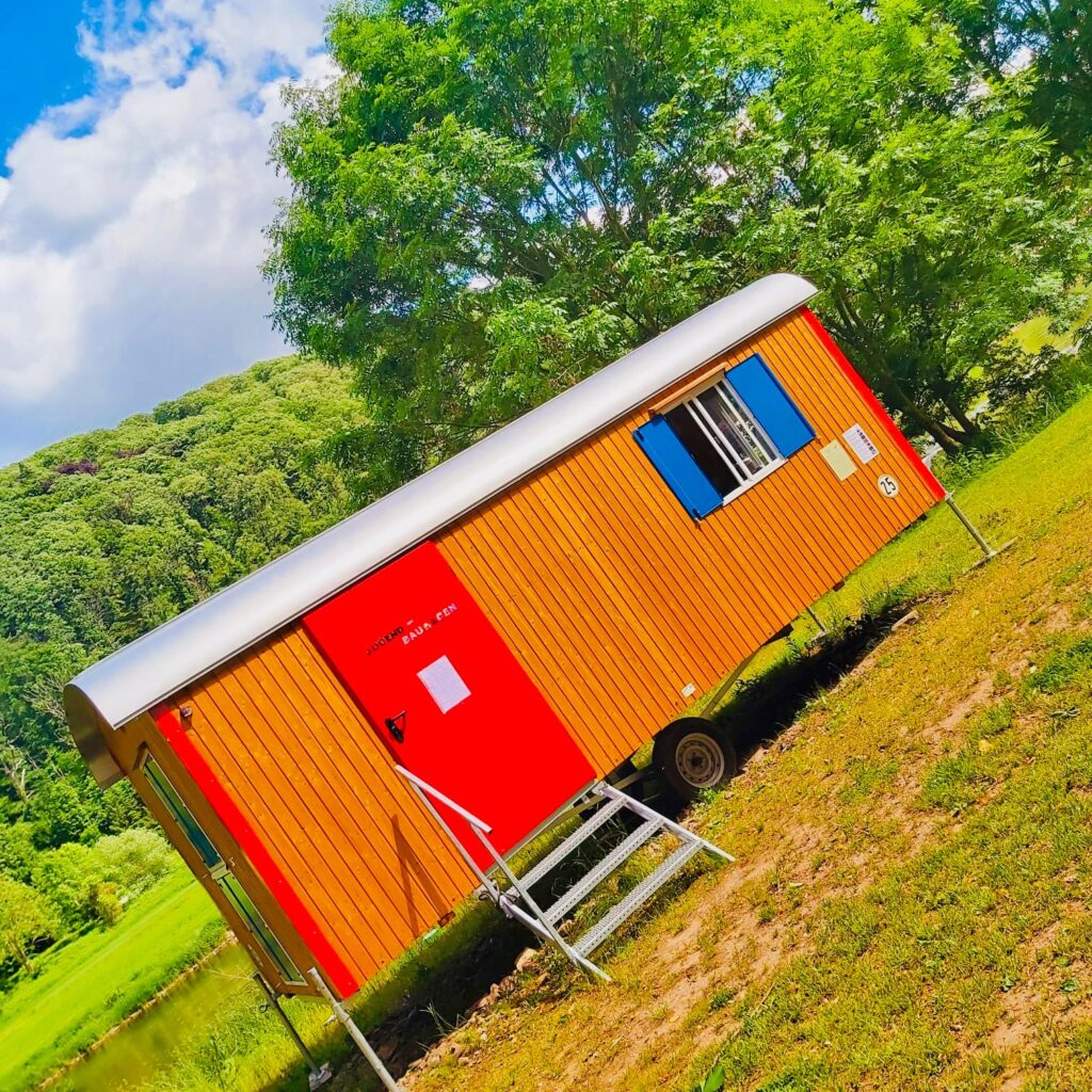 Bauwagen in Bodenwerder. Bild: Enikö Schädel