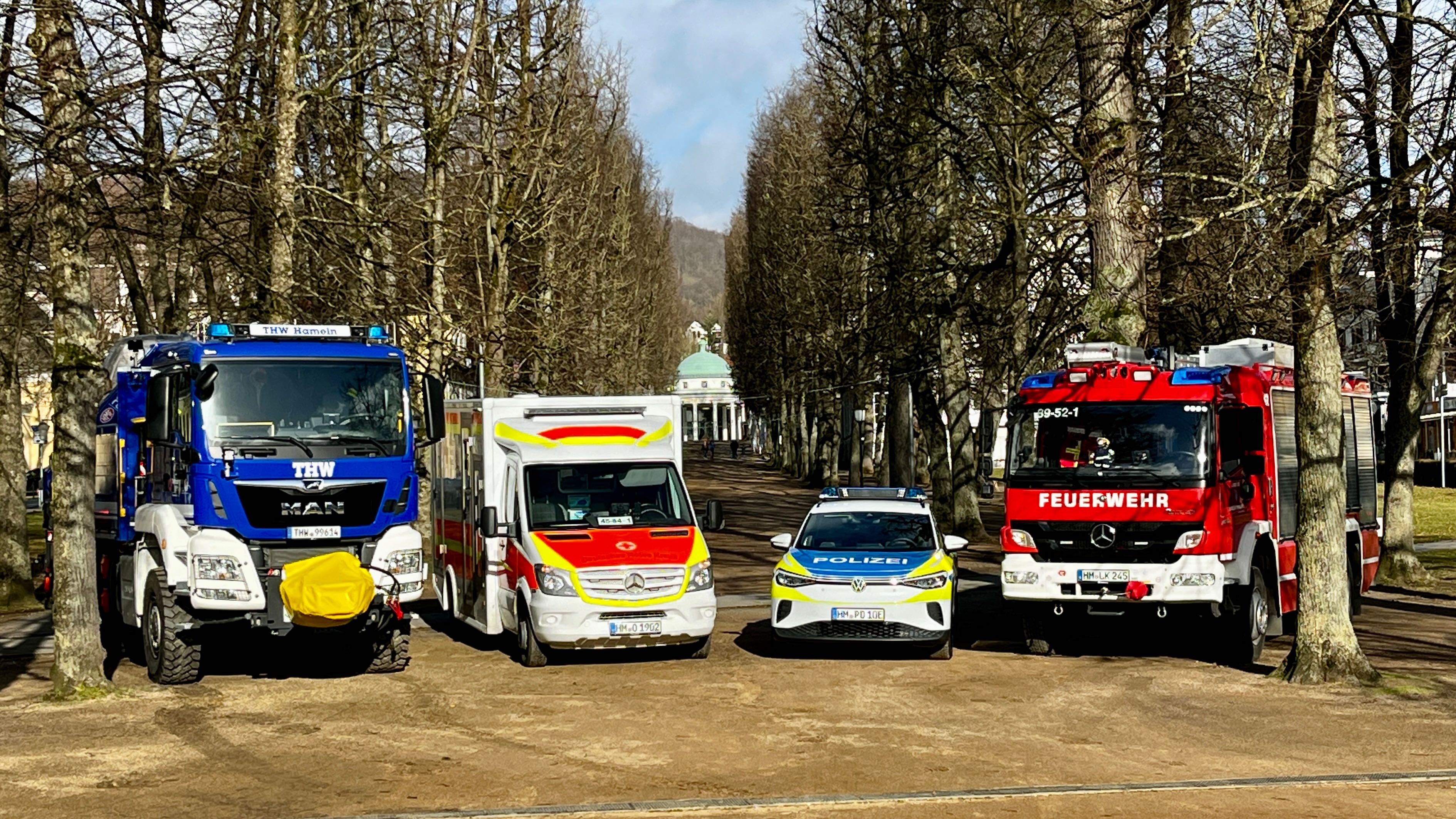 Blaulicht im Weserbergland